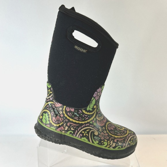 Bogs Other - Bogs Classic Tuscany Waterproof Boots Sz Kids 3 Youth Girls Snow Rain Insulated
